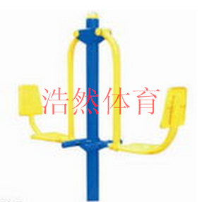 雙人坐蹬器 廣場(chǎng)健身路徑器材